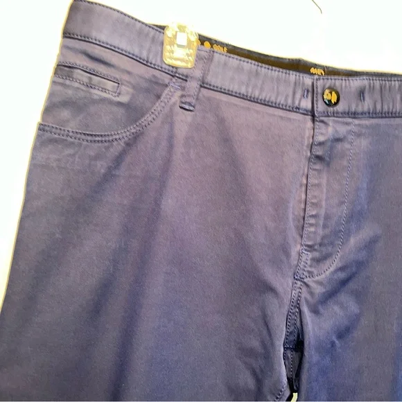 Meyer Golf Caarnoustie Chino Navy Pants Mens Size 40x34